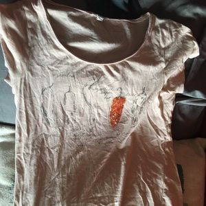 Classic fit thin j. Crew T-shirt